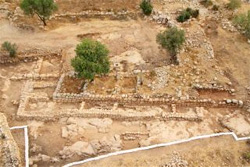 Remains of David's Palace: Hebrew University/Israel Antiquities Authority