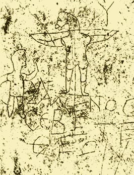 The earliest depiction of the cross was anti-Christ&nbsp;graffiti