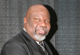 Potter's House pastored by TD Jakes started Balm Ministry that minister specifically to people with AIDS. Photo TD Jakes Flickr/Thomasmediagroup