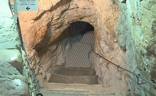 The "Spring Citadel" -- the original Jebusite fortress uncovered: Image Israel Antiquity Authority