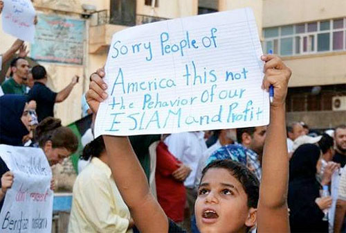 Muslim demonstrations