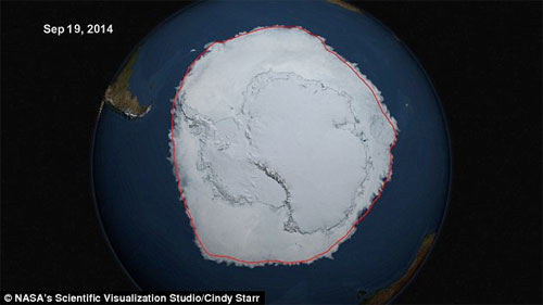 Antarctic ice cap now at record&nbsp;size