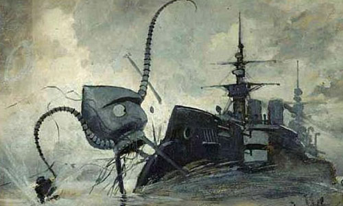 Alien attacks, War of the Worlds, Martians and&nbsp;evolution