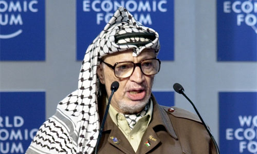 Did PLO leader Yasser Arafat believe on Jesus before he died? Image Yasser Arafat: Wikipedkia | Flickr | World Economic Forum