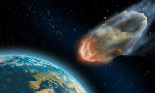 Does the Bible talk about a day when asteroids will terrorize the earth?