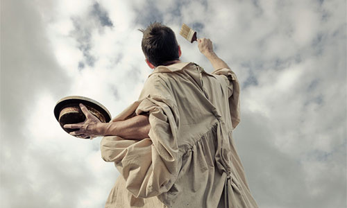 Is global warming man-made or a normal part of the earth's cycle? Image Sky Painter: wvs/iwoman/CC BY-NC