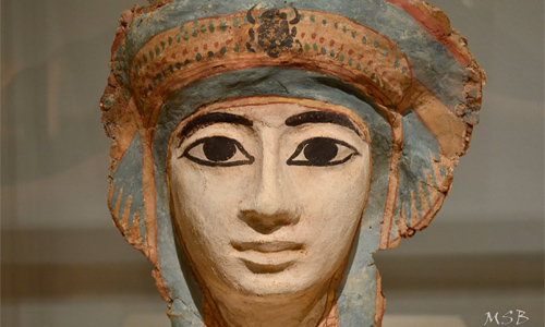 Mummy mask made of papyrus. Photo: mbudemer/foter/CC BY-NC-SA