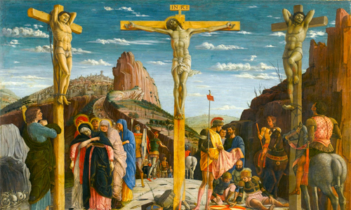Crucifixion of Jesus by Andrea Mategna (1431-1506)