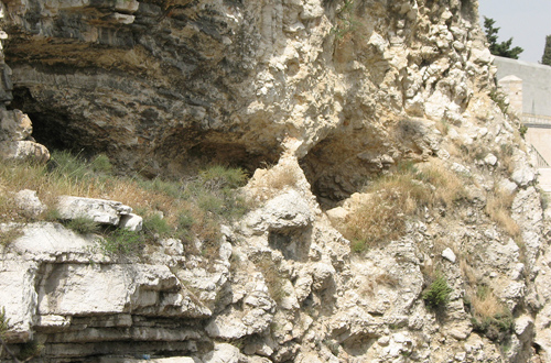 Is this the site of Jesus' crucifixion -- Golgotha, the place of the skull Photo: hoyasmeg/Foter/CC BY