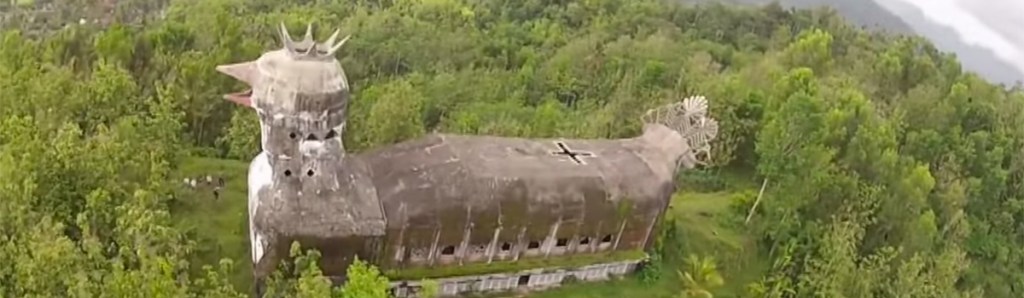 Unusual church building in the middle of the Indonesian jungle created after “a vision from&nbsp;God”