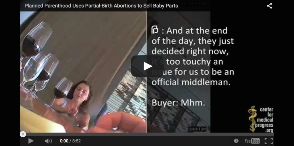 Undercover video alleges Planned Parenthood harvesting aborted baby body parts to&nbsp;sell