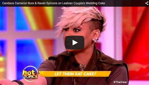 Actress Candace Bure stands up for bakery who declined to make a wedding cake for a lesbian&nbsp;couple