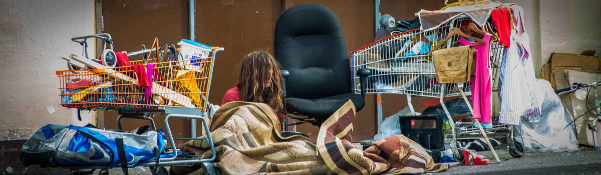 Is divorce a contributing factor to homelessness? Photo Ted McGrath/Flickr