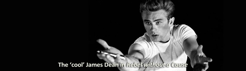 James Dean in the 1956 movie "Rebel without a Cause" pictured the 'cool' kid in school who teens idolized Photo: Flckr/insomnia cured here