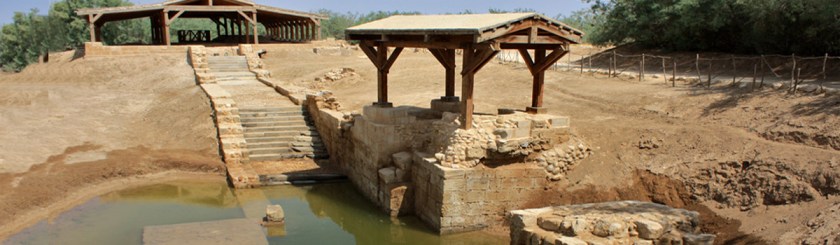 The traditional site on the Jordan River where John the Baptist baptized Jesus. Photo: Jan Smith/Flickr