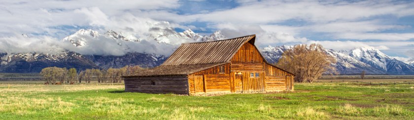 Mormon Row -- a collection of historic Mormon homes, Jackson Hole, Wyoming, US Photo: Hans Watson/Flickr