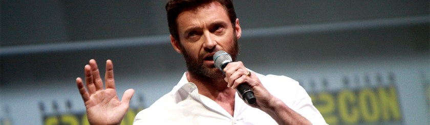 Hugh Jackman speaking at the San Diego Comic Con International in 2013. Photo: Gage Skidmore / Flickr