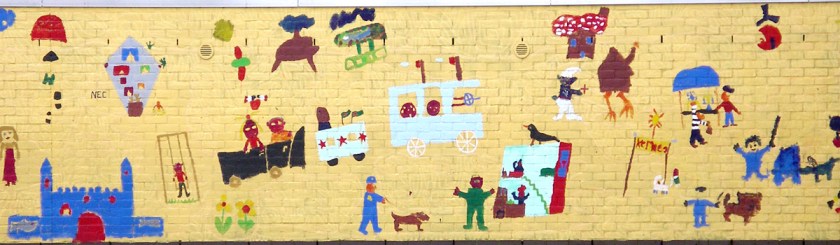 Wall of a kindergarten class in Nymegen, Holland. Photo: Bruno Casonato/Flickr