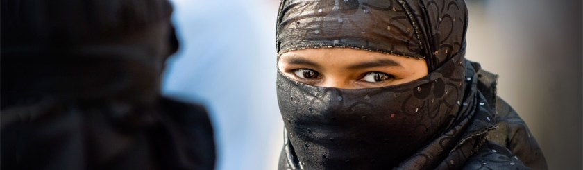 Muslim woman in Mumbai, India Photo: Trey Ratcliff/Flickr