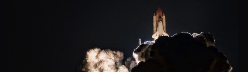 Launch of the Space Shuttle Discovery on April 5, 2010. Photo: Scott Kublin/Flickr/Creative Commons