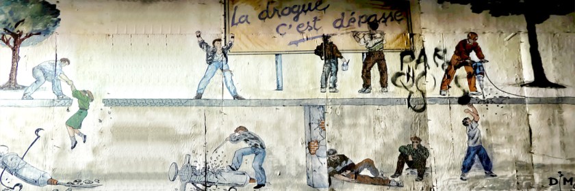 Mural: Dig out of the drug hole. Photo: photographymontreal/Flickr/Creative Commons