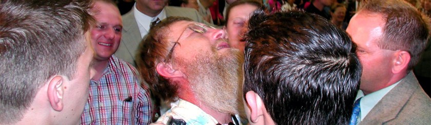 Pentecostal camp meeting in Colorado. Photo: Masonerecycleicious/Flickr/Creative Commons