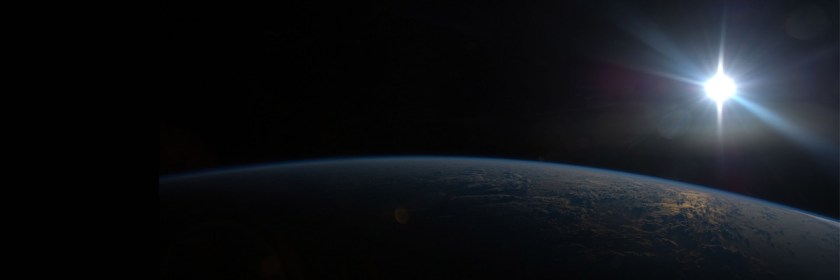 And God said, "Let there be light." Sun appearing over the India ocean/Nasa/Flickr/Creative Commons