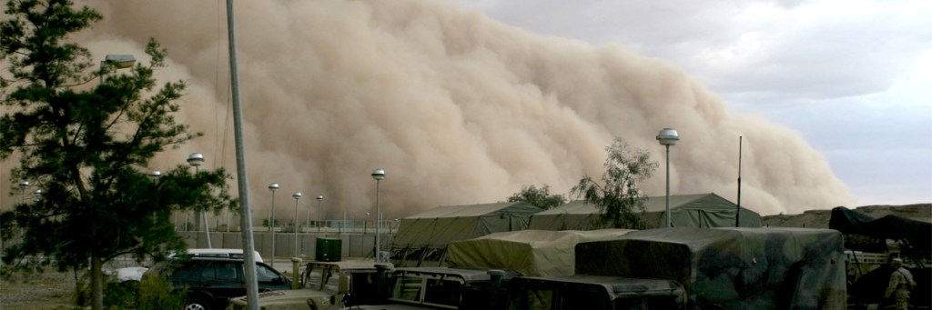 Massive sandstorm protects new Christians from&nbsp;militants