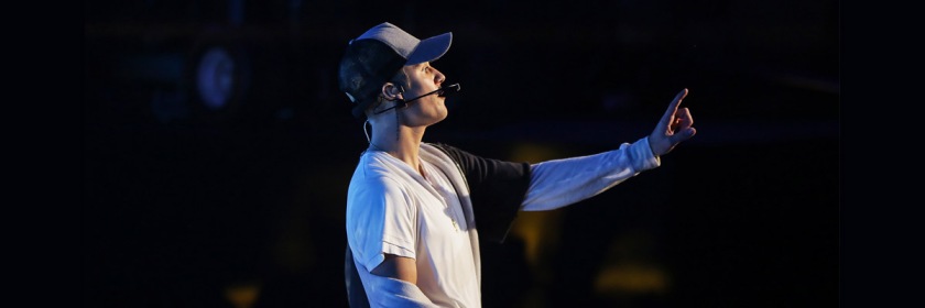 Justin Bieber in concert at the Chateau Neuf in Oslo, Norway Credit: NRK P3/Flickr/Creative Commons