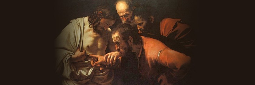 Doubting Thomas by Caravaggio (1571 - 1610): Wikipedia