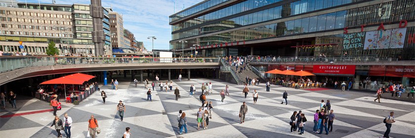 Sergels Square, Stockholm, Sweden Credit: Joakim Johansson/Flickr/Creative commons