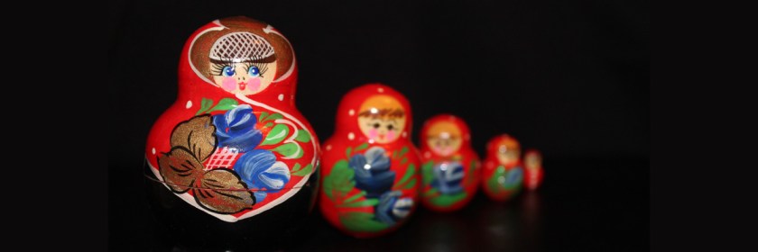 Proportional Russian nesting dolls Credit: Elentari86/Flickr/Creative Commons