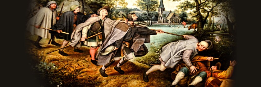 Blind leading the blind by Francesco Pieter Brueghel the elder (1525-1569) Credit: Choo Yut Shing/Flickr/Creative Commons