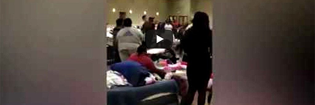 Watch Gospel music ring out at Hurricane Harvey rescue&nbsp;shelter