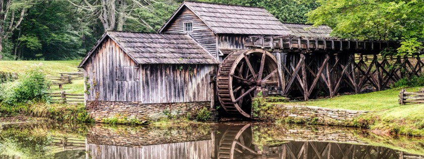 Old watermill in Mabry Mill, North Carolina Credit: Scott Sanford/Flickr/Creative Commons