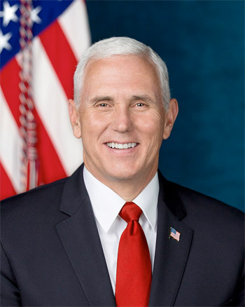 Vice President Mike Pence Credit: D. Myles Cullen/The White House/Wikipedia