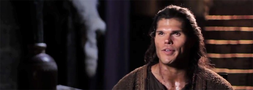 Taylor James from "Samson" YouTube Capture