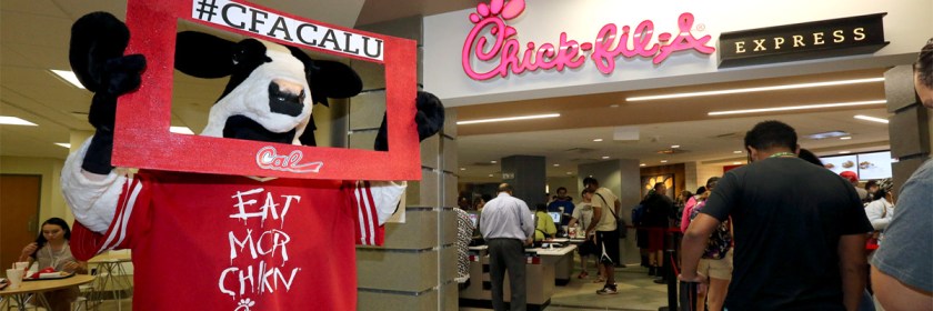 Line up outside a Chick-fil-A restaurant. Credit: Student Association/Flickr/Creative Commons