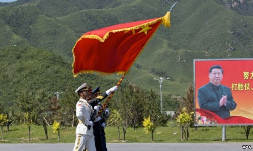 Similar to other tyrants, image of China's current president Xi Jinping are starting to appear across the country. Credit: Voice of America/Wikipedia