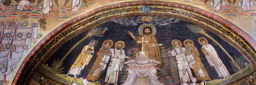 Mural on the ceiling of Santa Prassede Church, Rome Credit: Jean Louis Mazieres/Flickr/Creative Commons