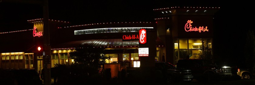 Chick-fil-a restaurant Credit: raymondclarkeimages/Flickr/Creative Commons