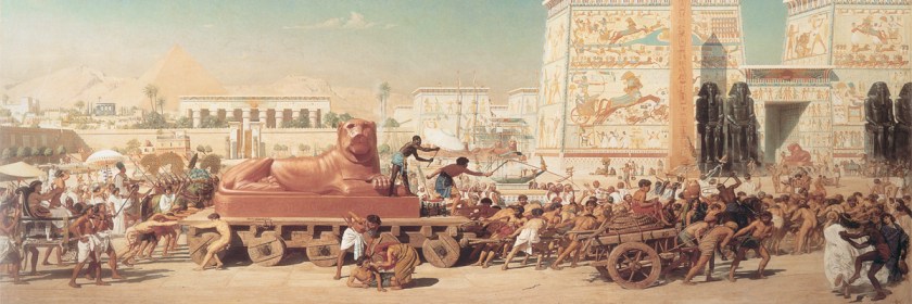 Israel captive in Egypt by Edward Poynter (1836-1919) Credit: Wikipedia/Creative Commons