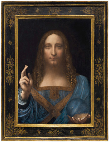 Salvator Mundi (Savior of the World) by Leonardo da Vinci (1452-1519) Credit: Wikipedia