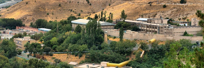 The notorious Evin Prison north of Tehran, Iran Credit: Yaadaavar/Flickr/Creative Commons