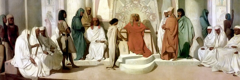 Joseph interprets the dreams of the Pharaoh by Adrien Guignet (1816-1854): Wikipedia/Creative Commons
