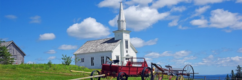 United Church on Cape Breton Island, Nova Scotia Canada converted into a museum. Credit: Harvey Barrrison/Flickr/Creative Commons