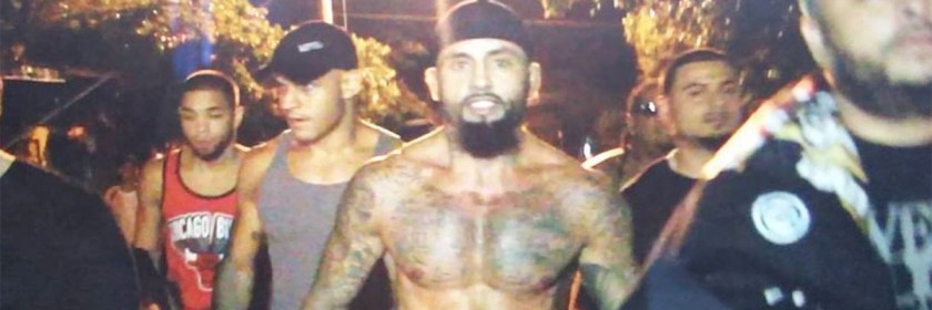 Rene Martinez walking in the streets of Nicauragua in lead up to a bare knuckles fight. Credit Rene Martinez/Fox News