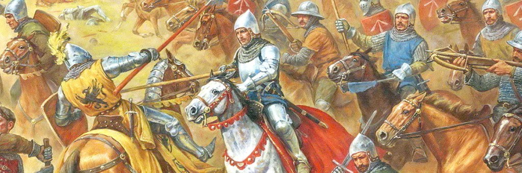 I saw a warrior charging on his&nbsp;horse