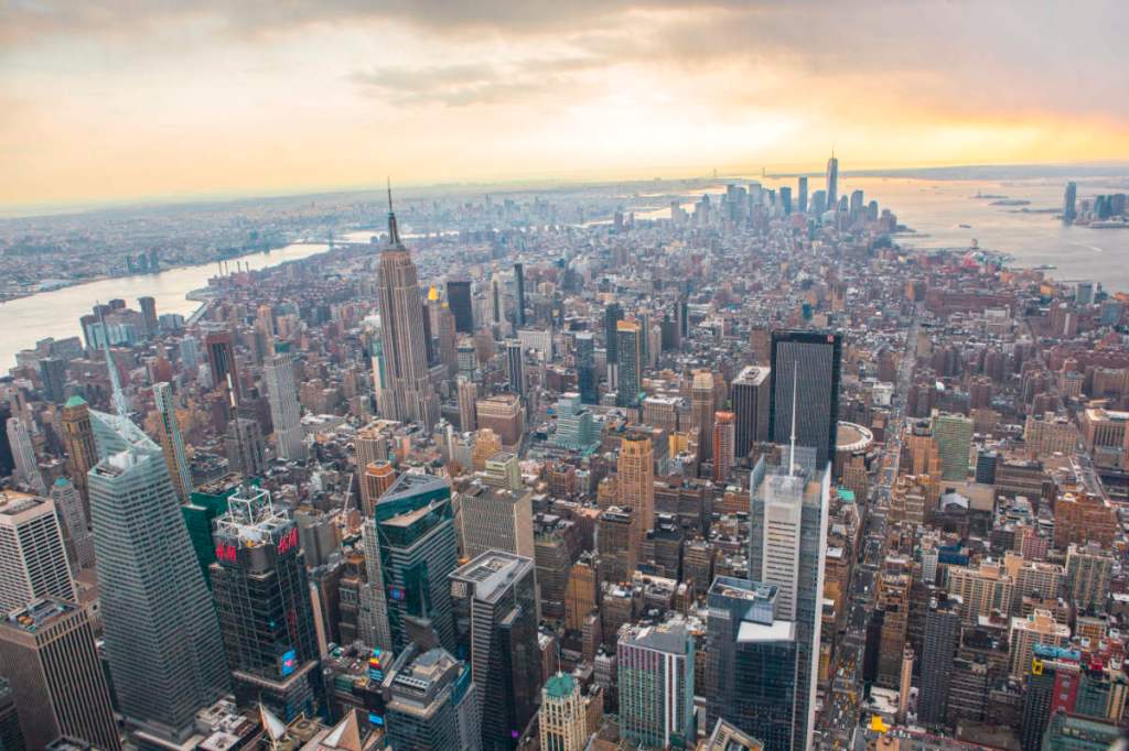 Why is there a wire surrounding an area of&nbsp;Manhattan?