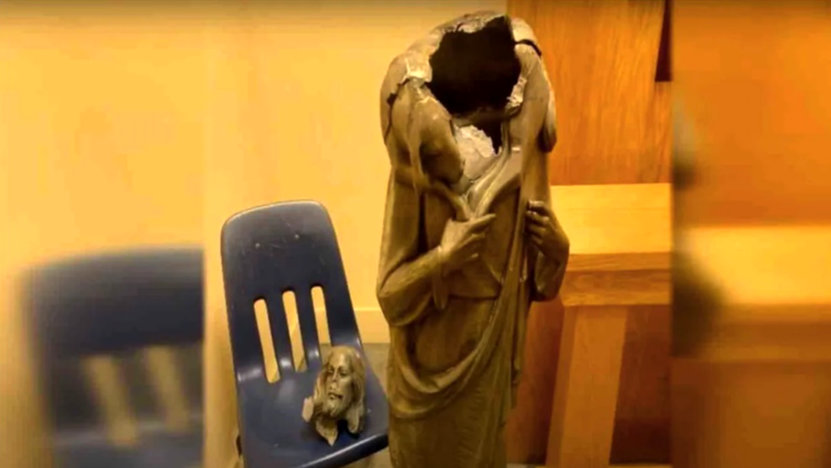 Statue of Jesus beheaded in&nbsp;Florida
